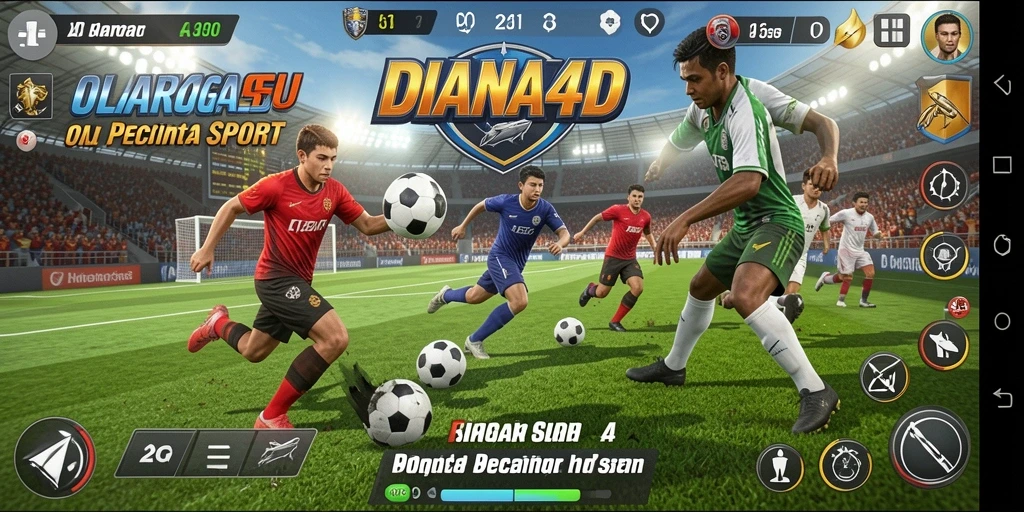 Tampilan gameplay <strong>DIANA4D</strong> yang memukau dan seru.