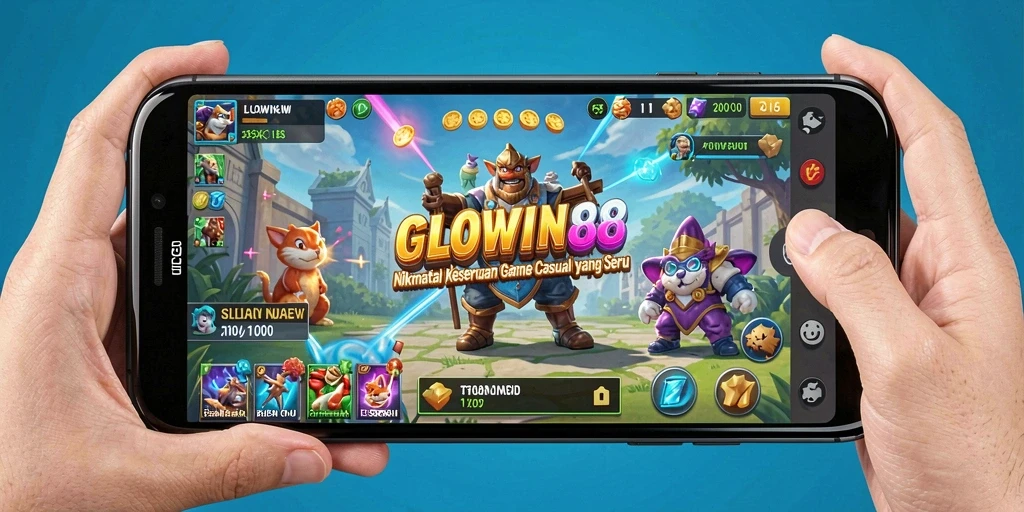Tampilan gameplay seru dan menarik dari GLOWIN88.