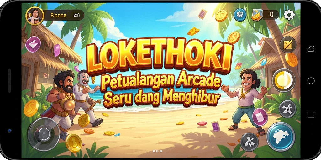 Tampilan gameplay LOKETHOKI yang seru dengan grafis menawan.