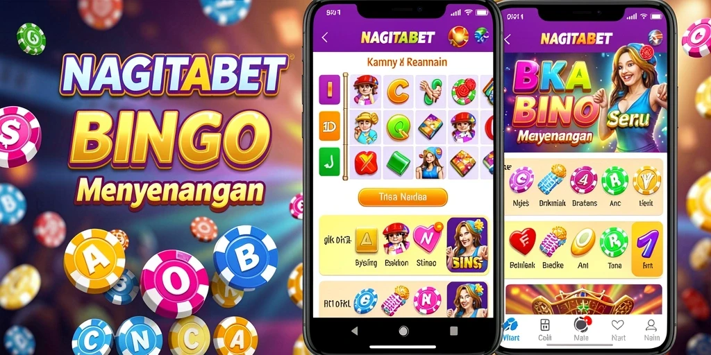 Tampilan gameplay NAGITABET dengan suasana Bingo yang mendebarkan.