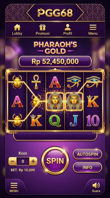 Screenshot fitur pencarian aplikasi di pgg68.